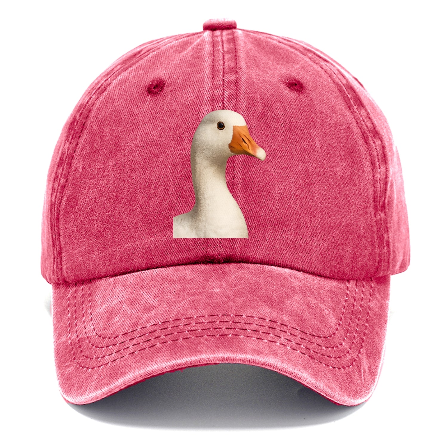 goose portrait design Hat