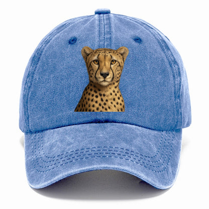 cheetah portrait design Hat