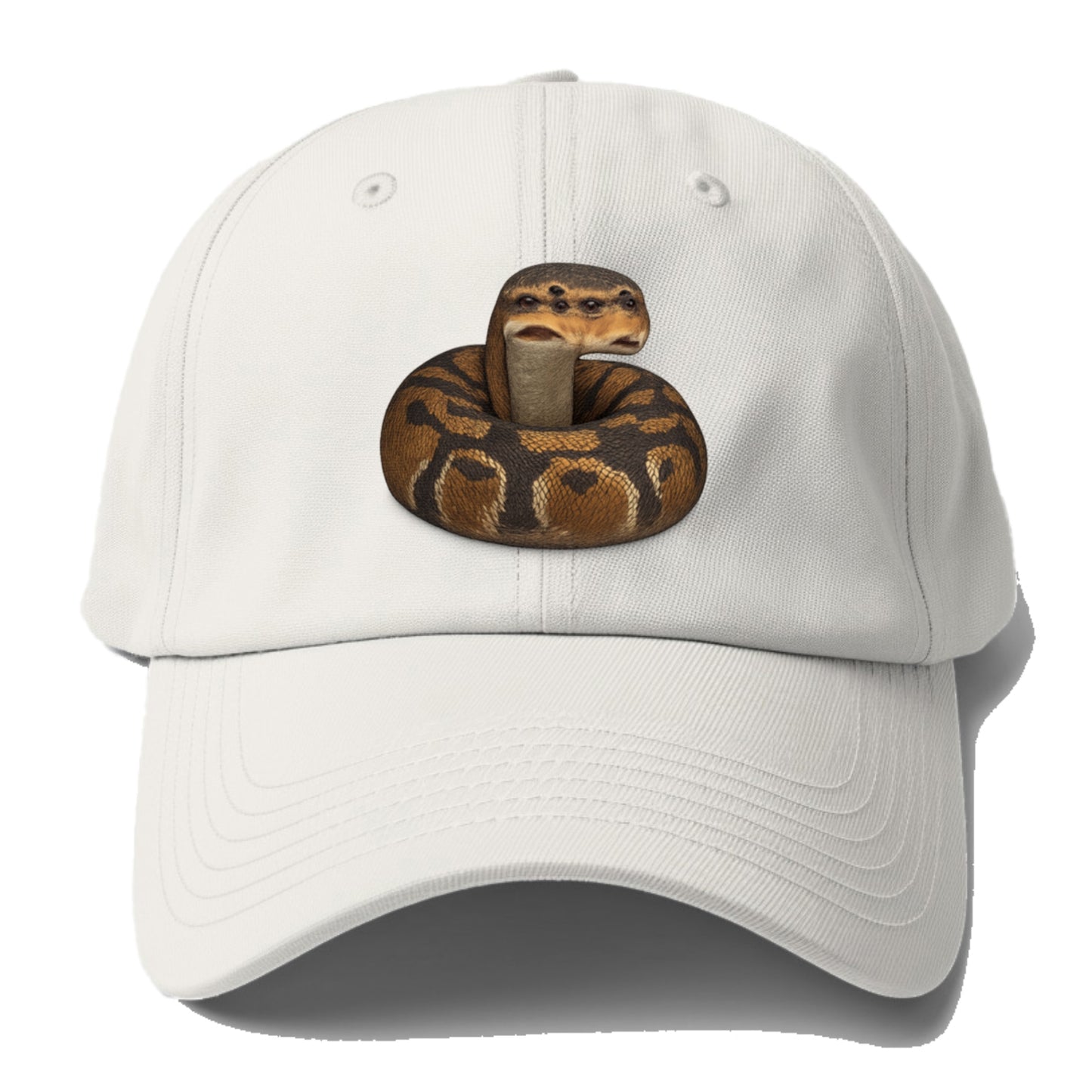 snake portrait design Hat