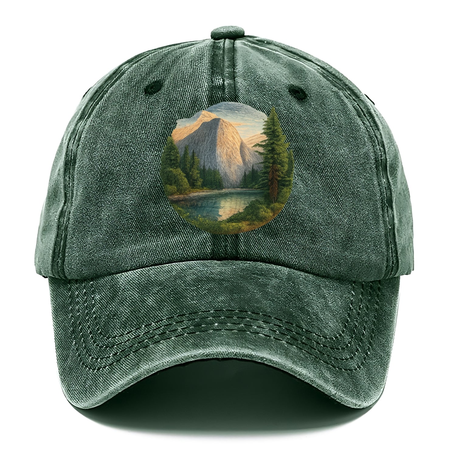 mountain lake serenity Hat