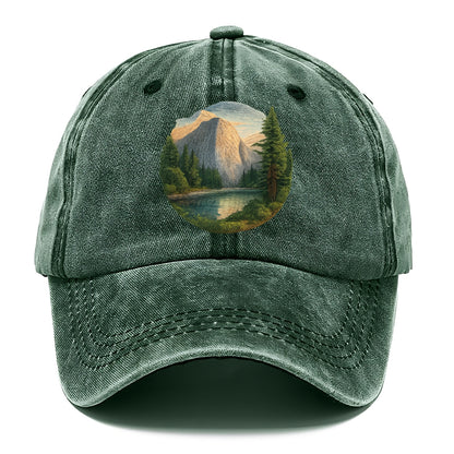 mountain lake serenity Hat