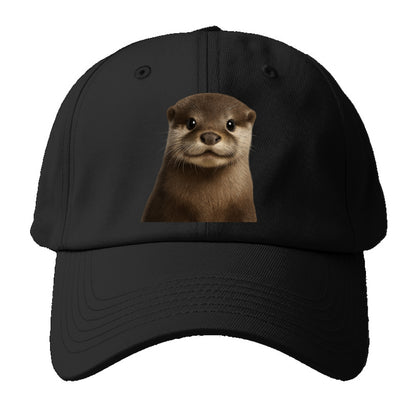 otter portrait design Hat