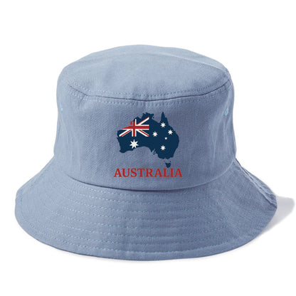 Australian Map and Flag Hat