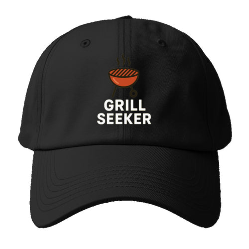 Grill Seeker Baseball Cap For Big Heads