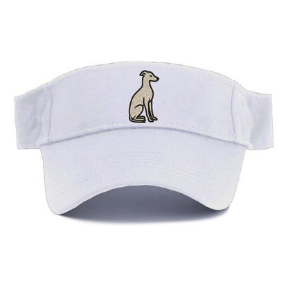 Italian Greyhound Gray Sitting Pose Hat
