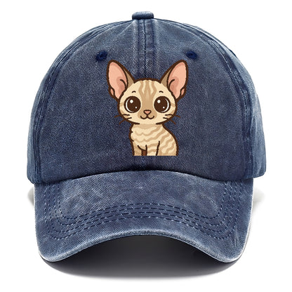 cornish-rex-sleek-unique Hat