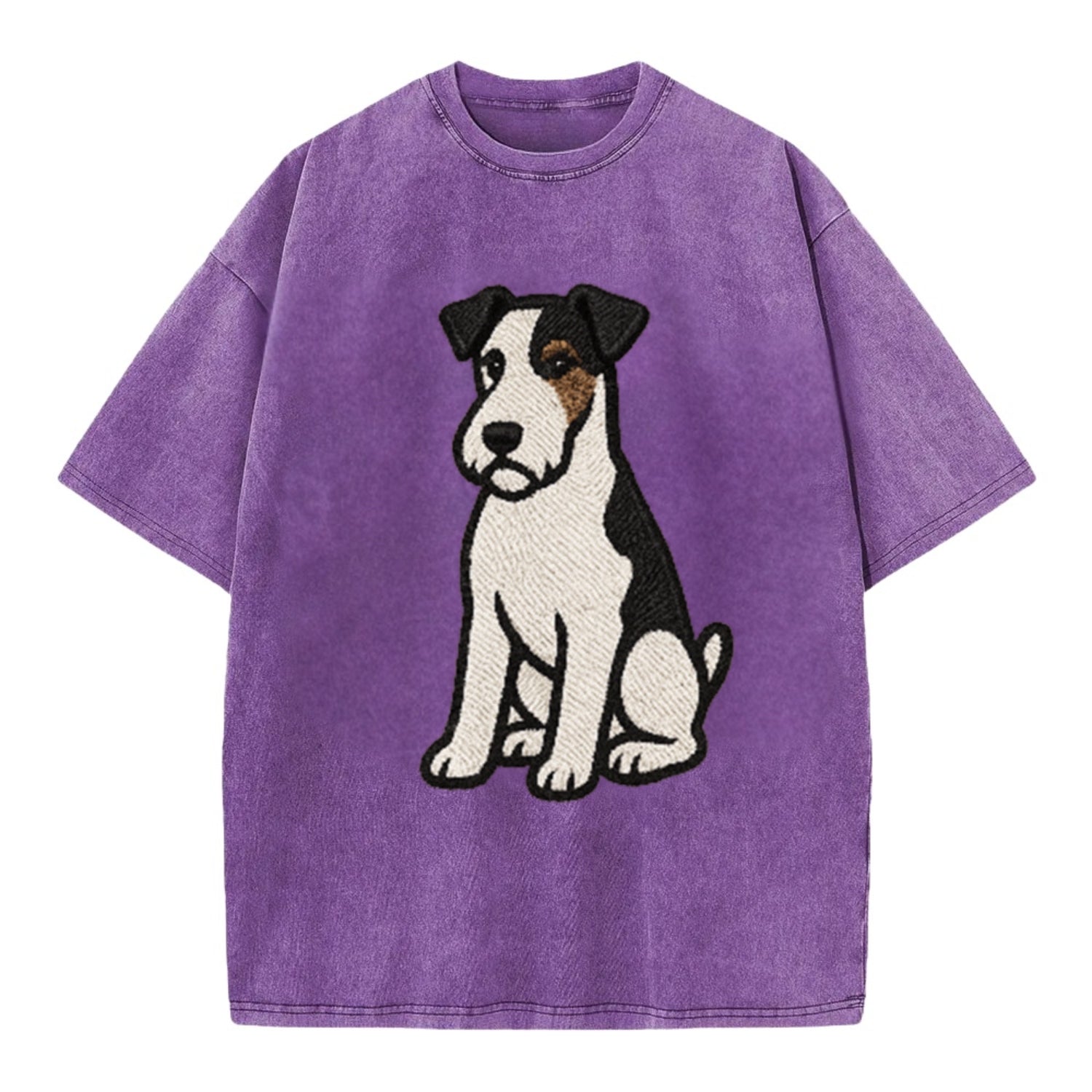 wire-fox-terrier-white-black-markings-spirited-charm Hat