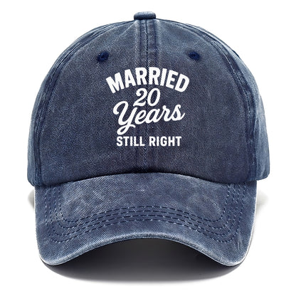 married twenty years still right Hat