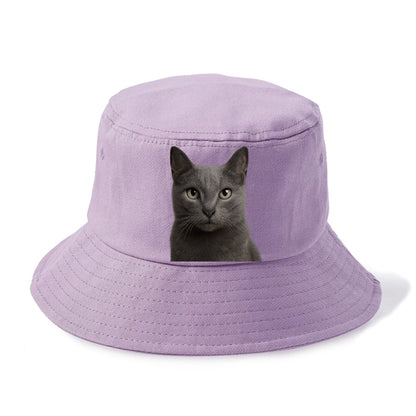 russian blue portrait design Hat
