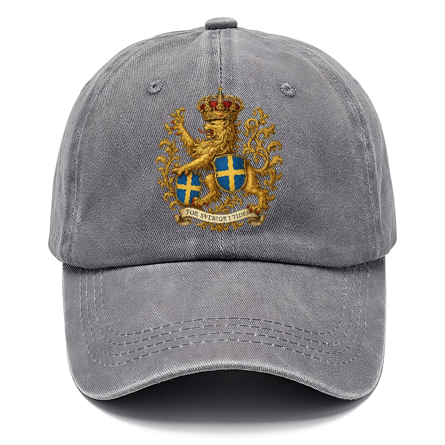 sweden heritage lion badge Hat