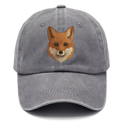 ethereal fox portrait Hat
