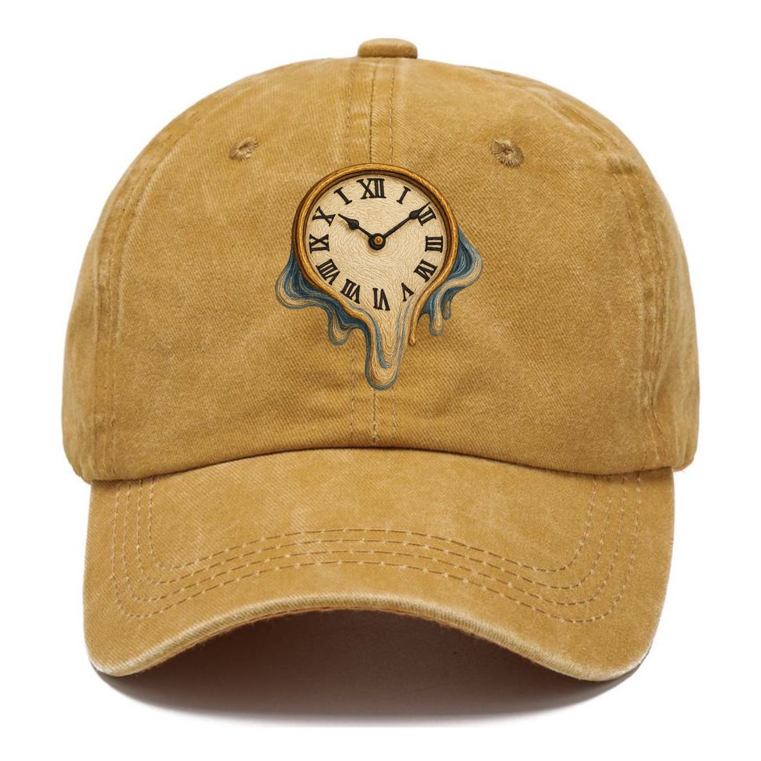 melting clock surreal Hat