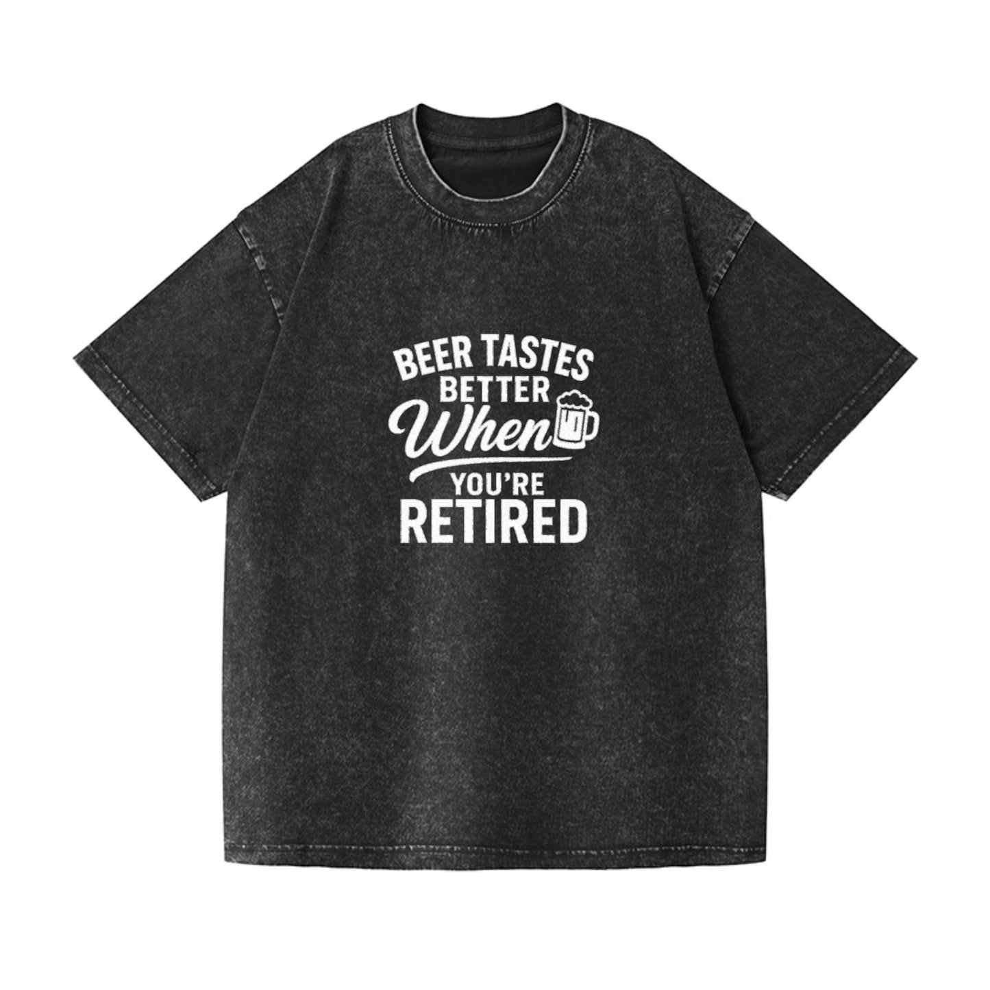 retired beer tastes better hat design Hat