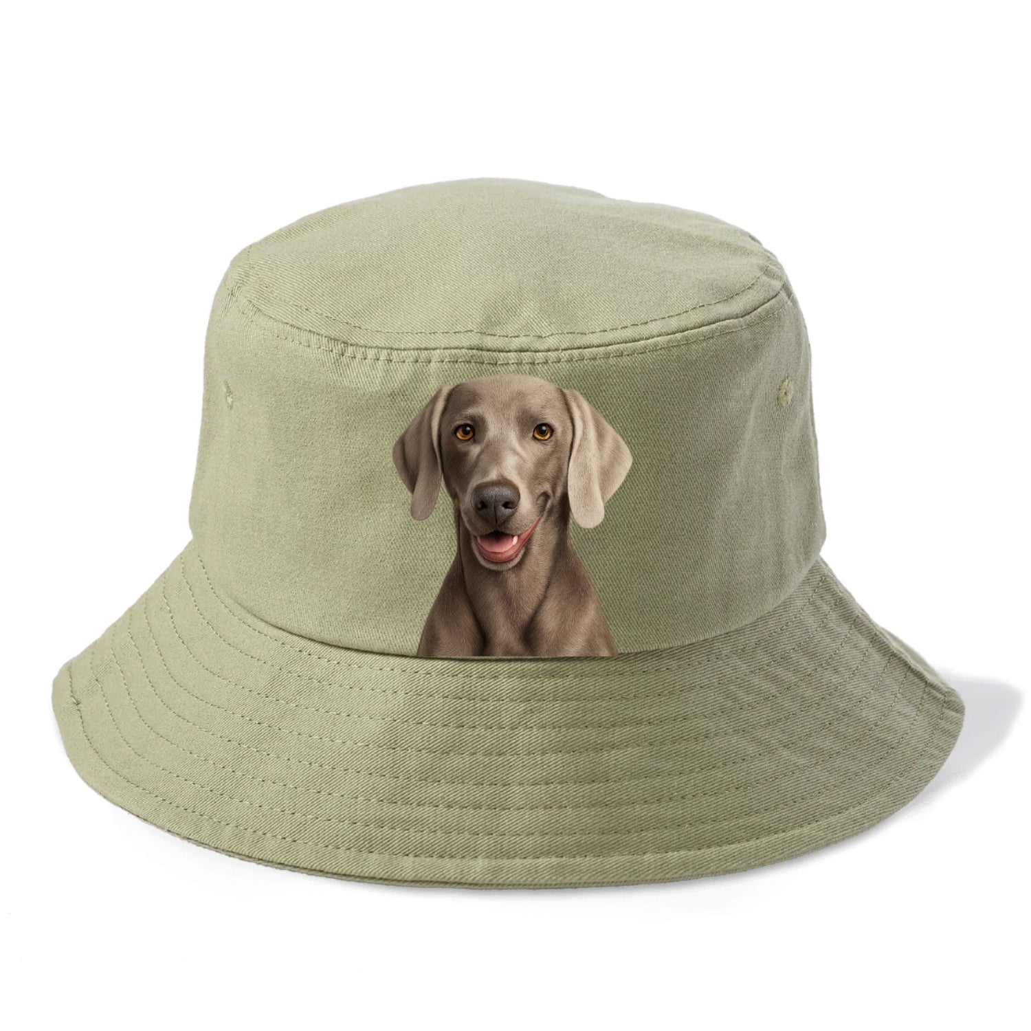 weimaraner portrait design Hat