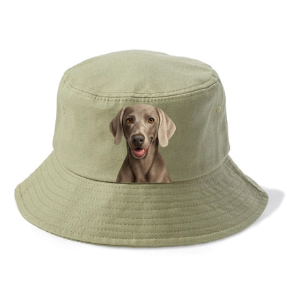 weimaraner portrait design Hat