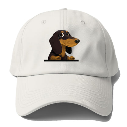 retro-dachshund-playful-spirit Hat