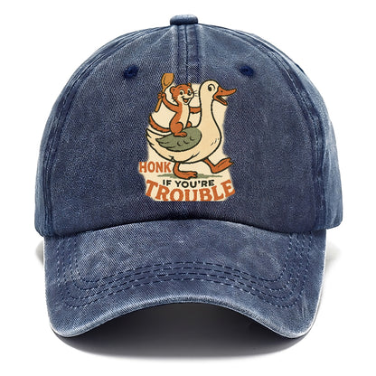 trouble-cartoon Hat