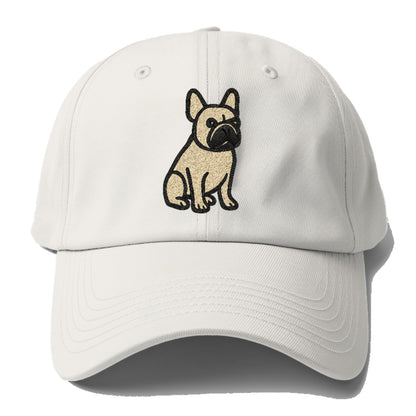 French Bulldog Fawn Colored Clean Sitting Pose Hat