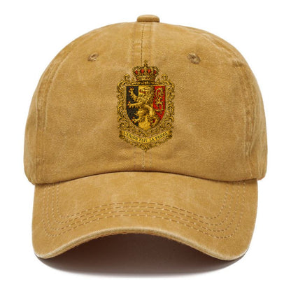 belgium heritage lion badge Hat