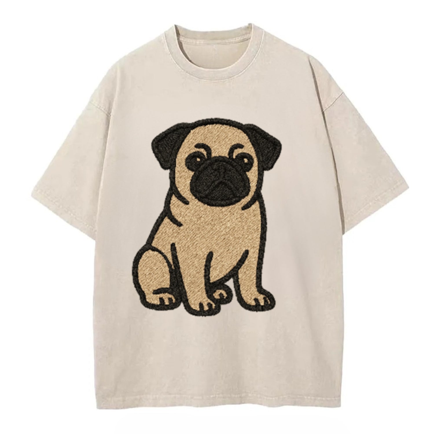 fawn-pug-sitting-charming-pose Hat