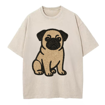 fawn-pug-sitting-charming-pose Hat