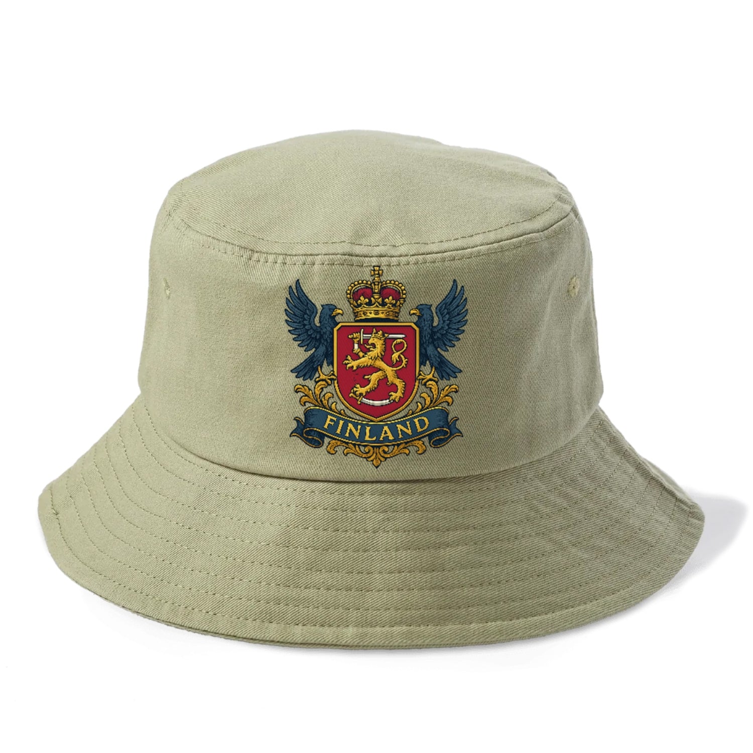 finland lion logo Hat