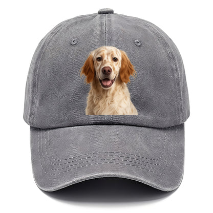 english setter: elegant field companion Hat