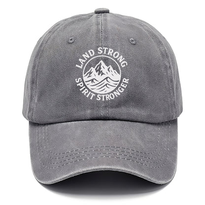 land strong spirit stronger Hat