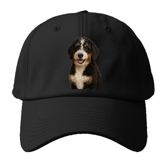 bernedoodle portrait design Hat