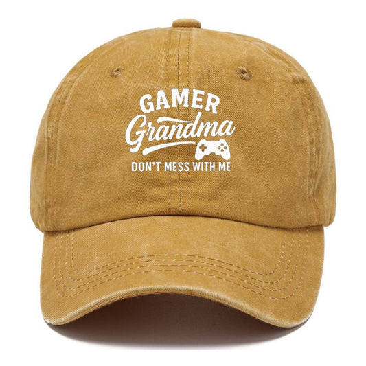 gamer grandma fierce player hat Hat