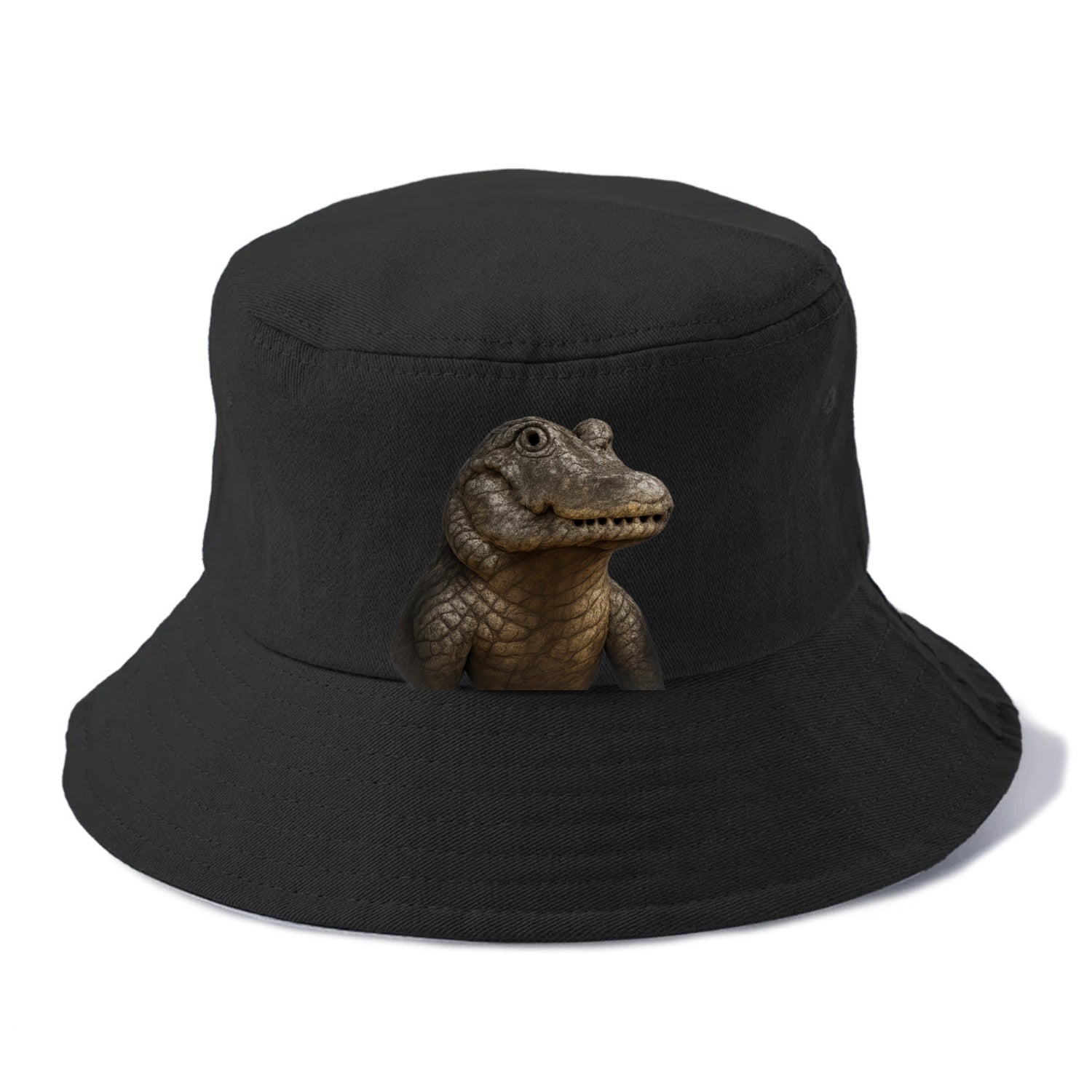 alligator portrait design Hat