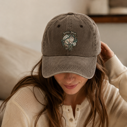 Ragdoll Dream Soft Classic Cap – editorial product image
