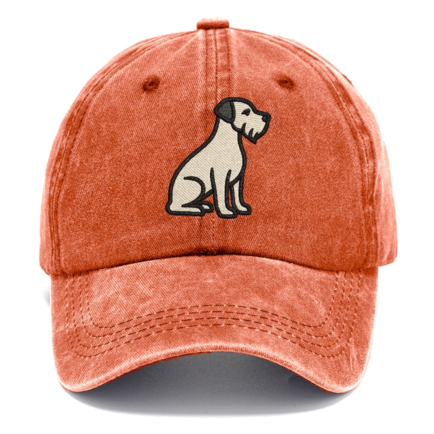 Cesky Terrier Gray Design Hat