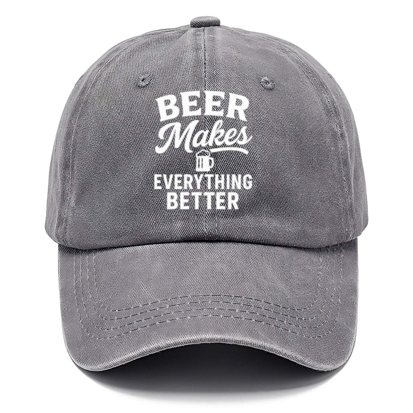 brewed serenity better with beer Hat