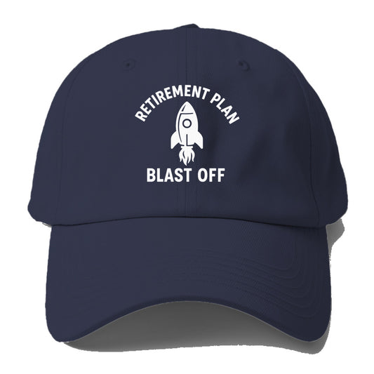 retirement blast off Hat