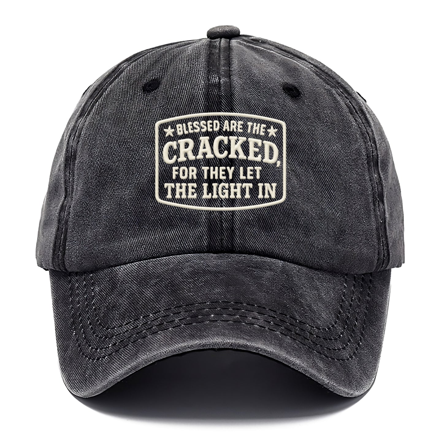 inspirational quote patch Hat