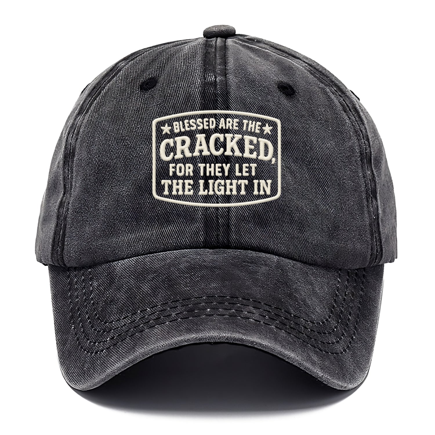 inspirational quote patch Hat