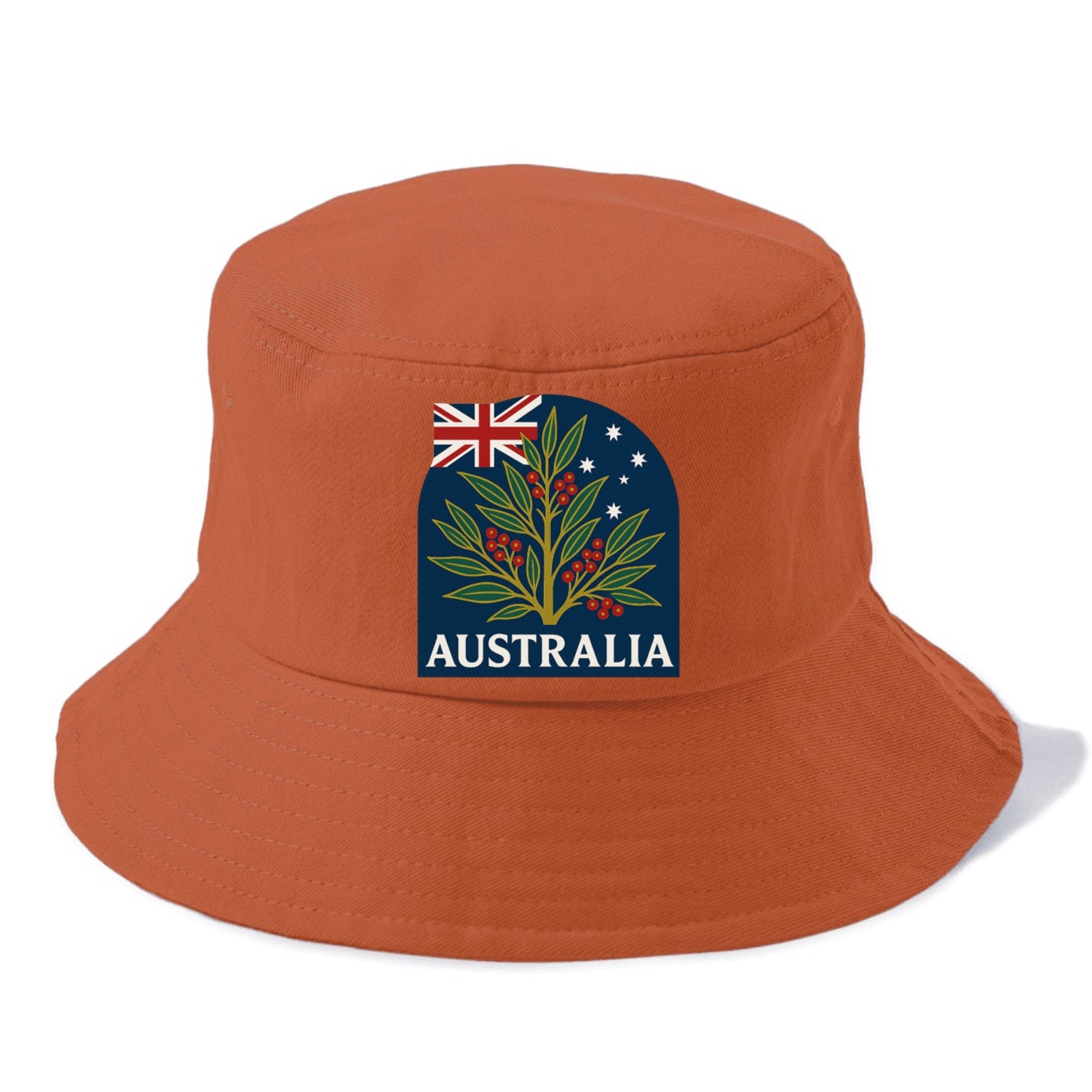 Australian Botanical Emblem Hat