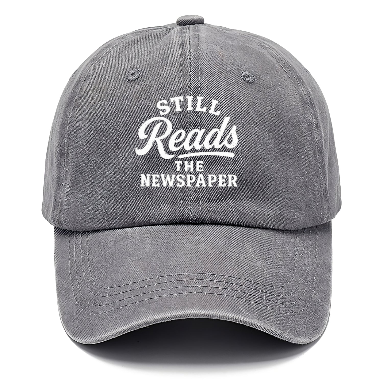 vintage newspaper reader hat design Hat
