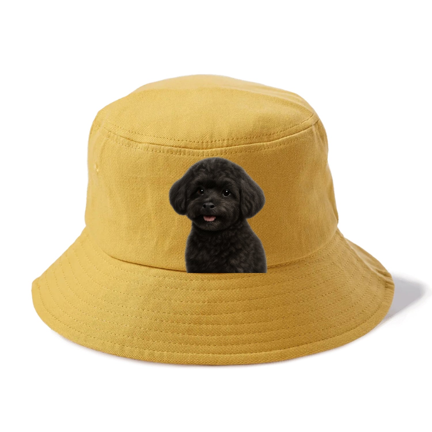 black maltipoo portrait design Hat