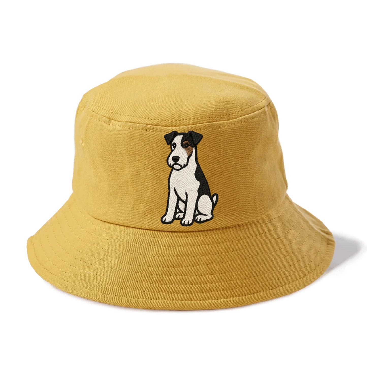 wire-fox-terrier-white-black-markings-spirited-charm Hat