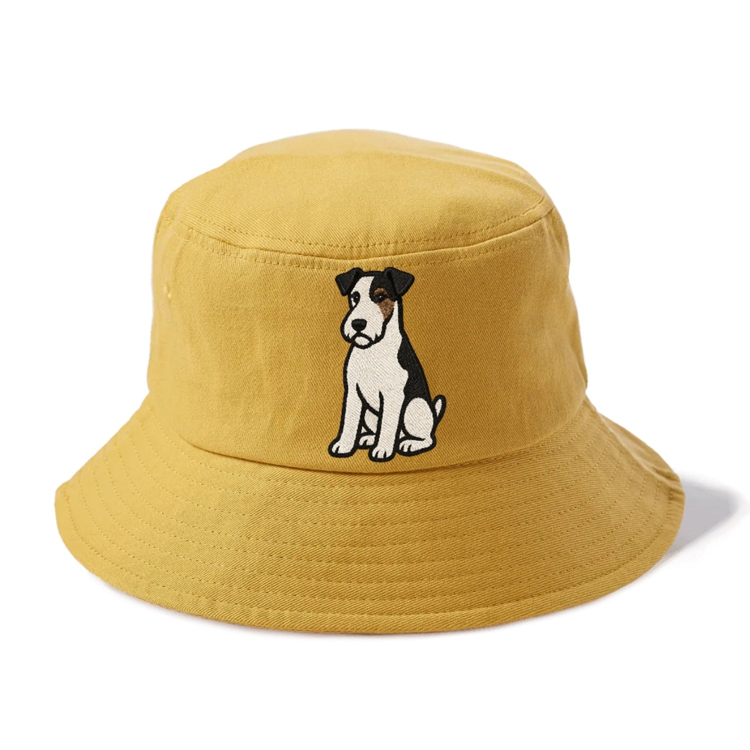 wire-fox-terrier-white-black-markings-spirited-charm Hat