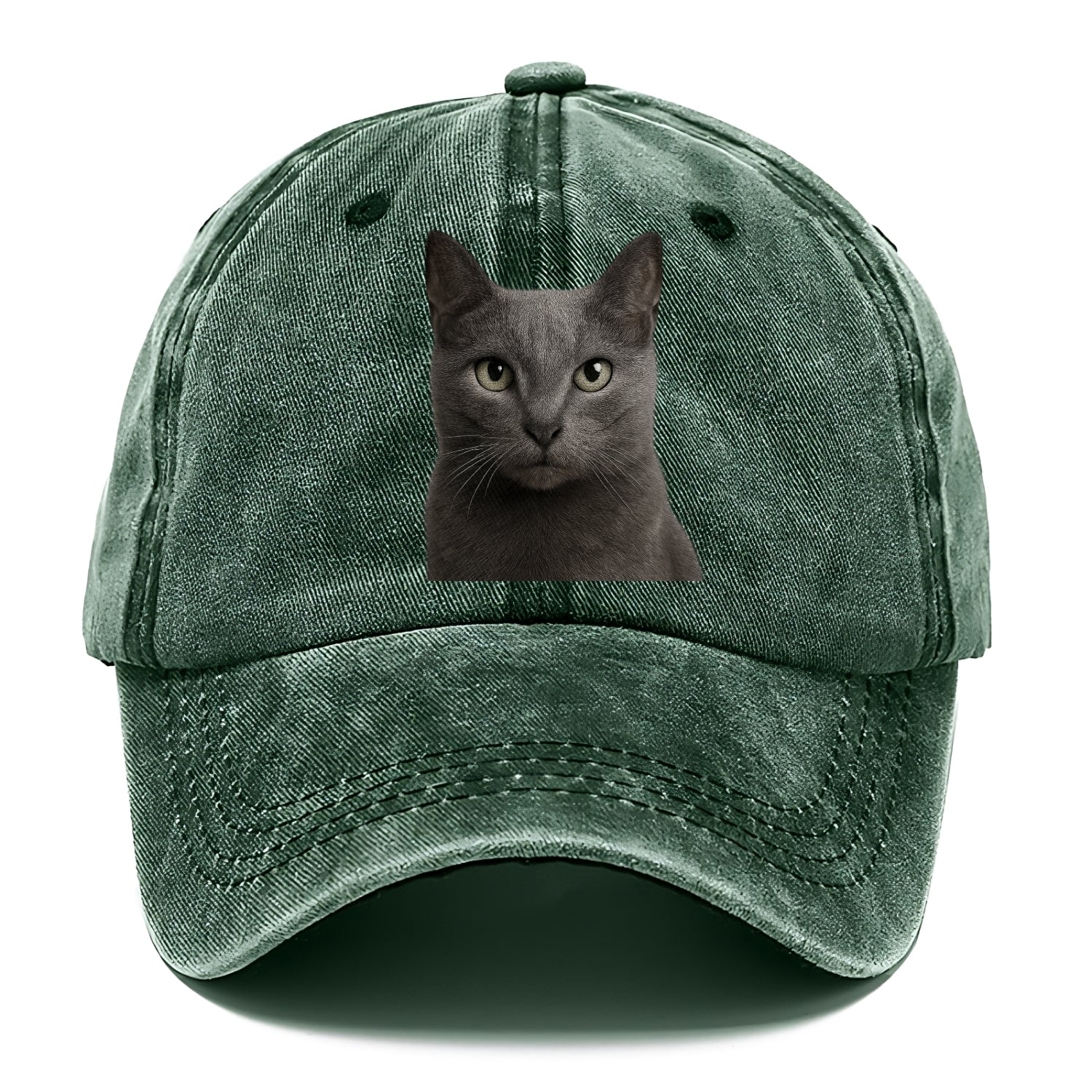 russian blue portrait design Hat