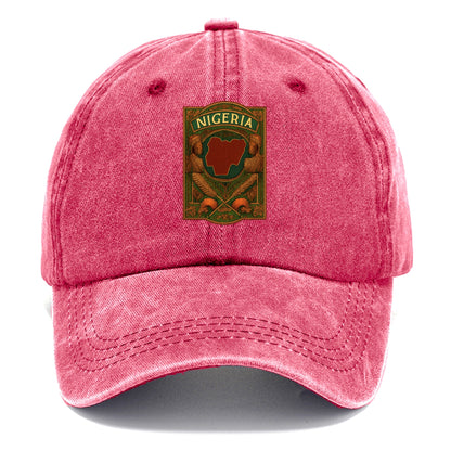 nigeria map Hat