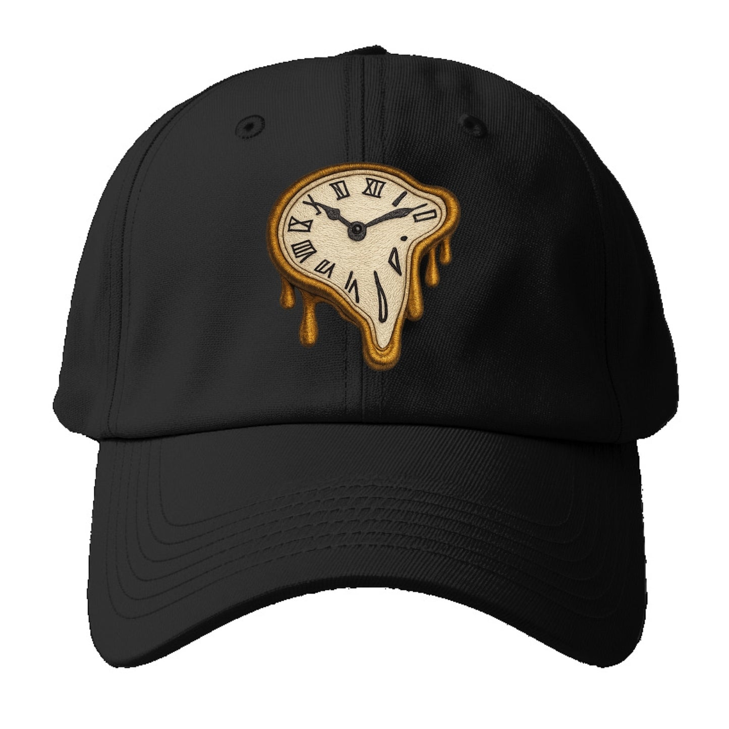 melting clock surreal time distortion Hat