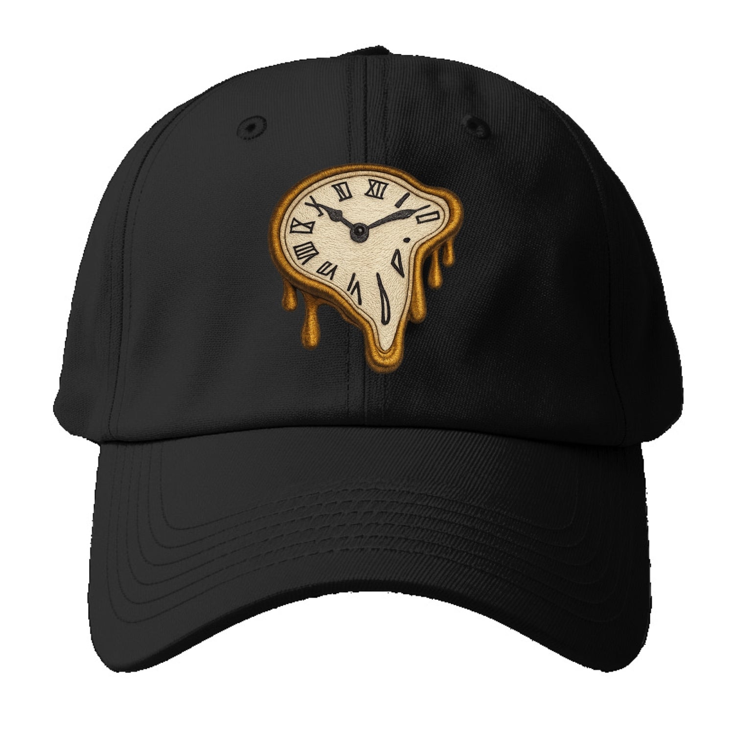 melting clock surreal time distortion Hat