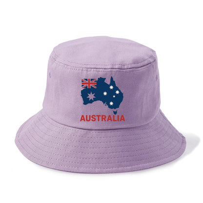 Australian Flag Map Hat