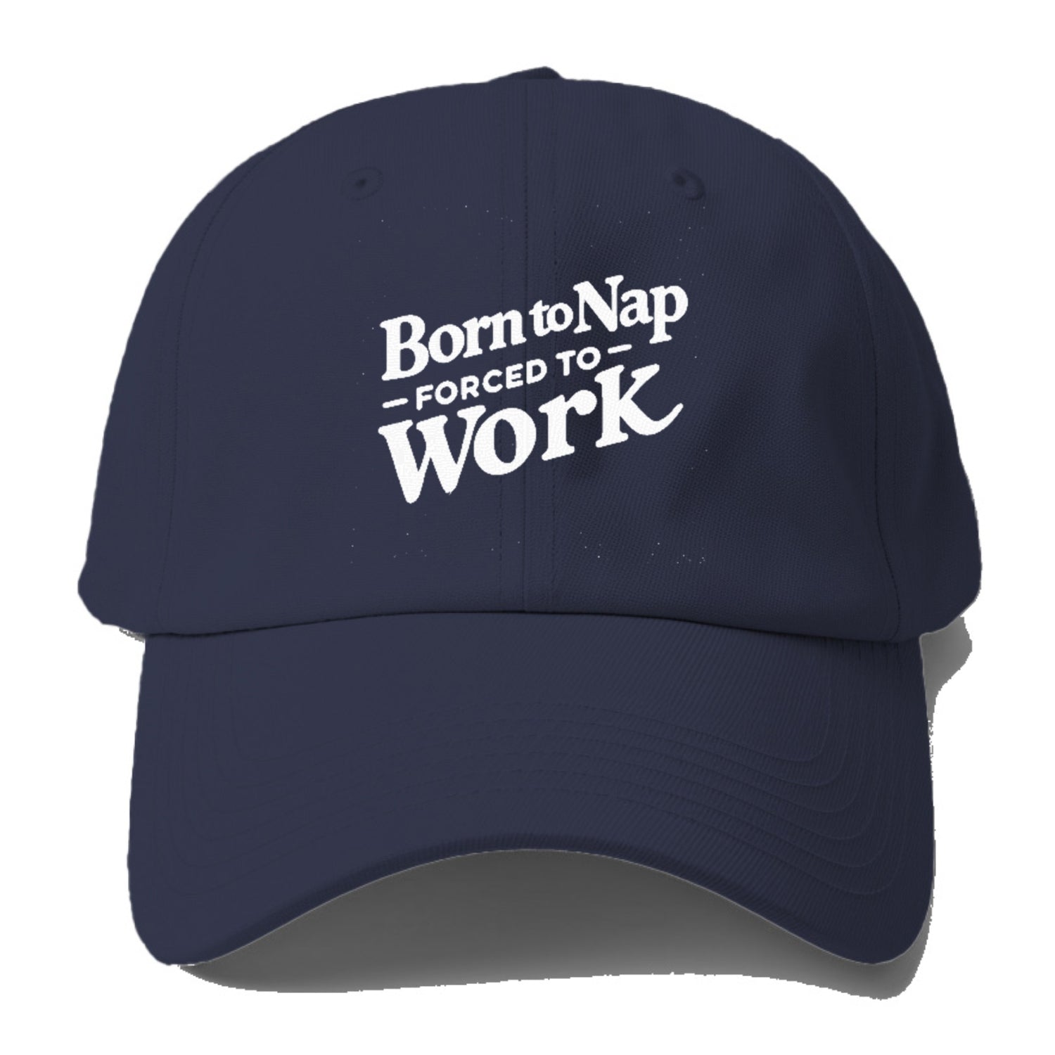 born to nap forced to work Hat