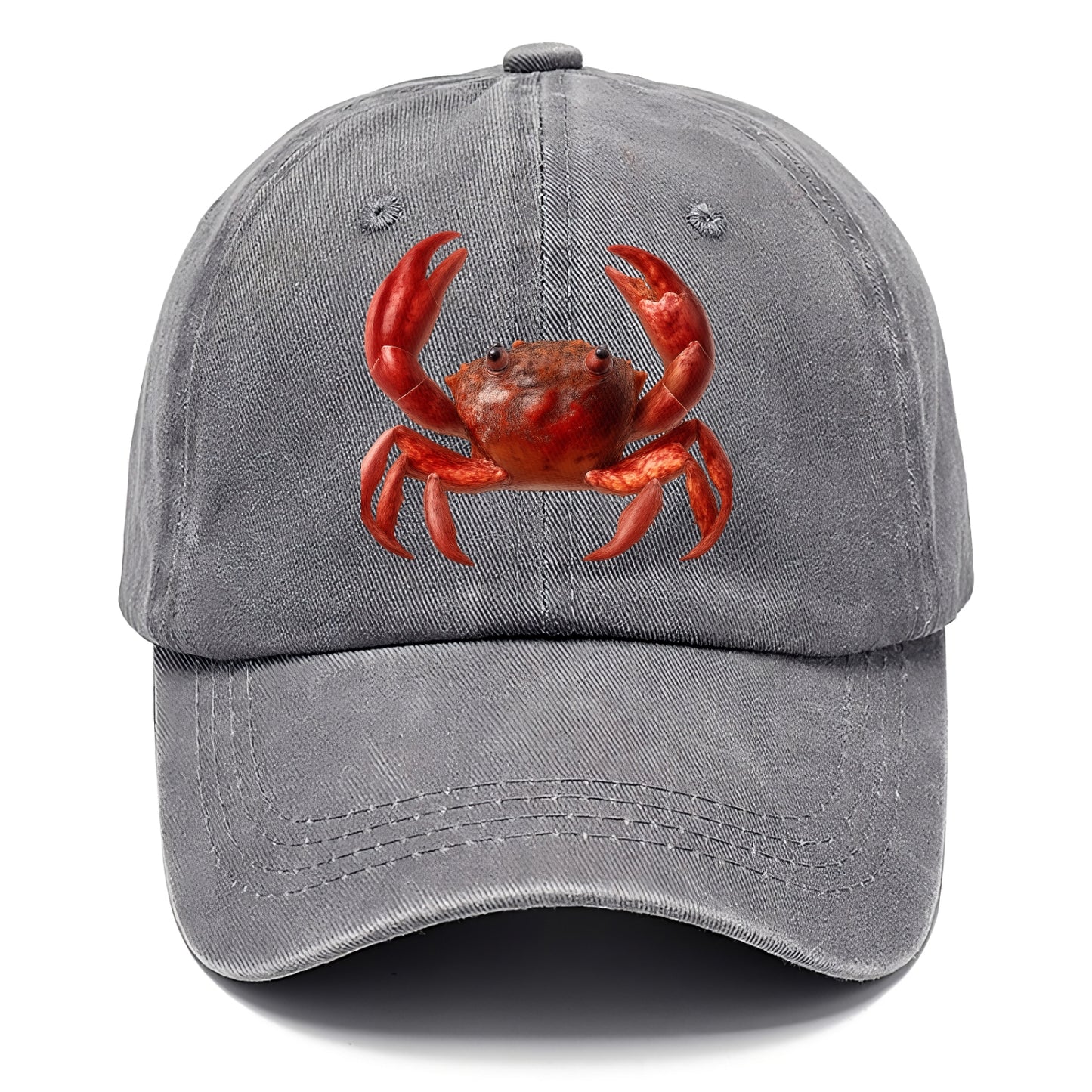 crab portrait design Hat