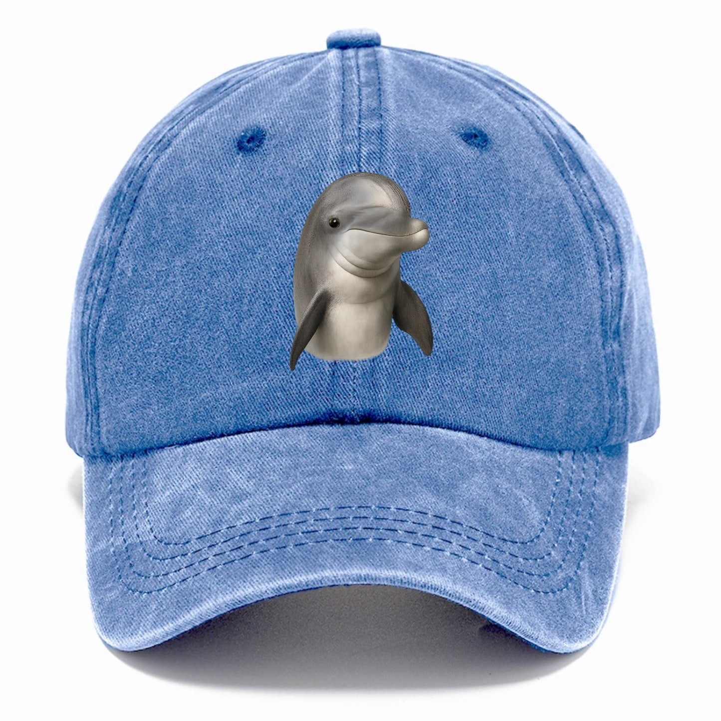 dolphin portrait design Hat